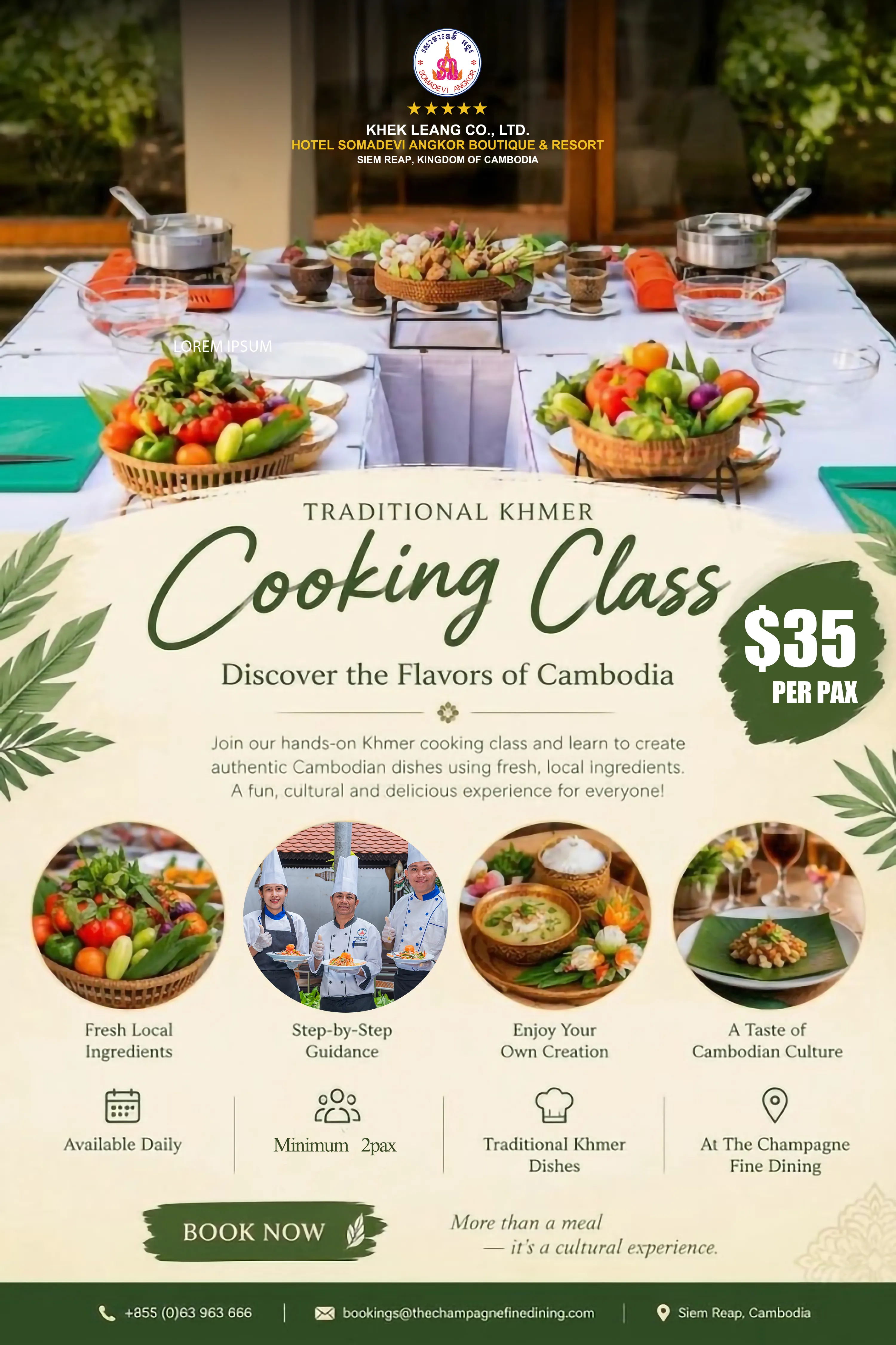 Traditional Khmer Cooking Class
